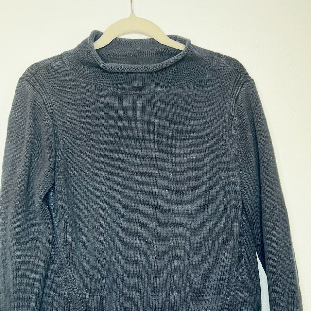 Distressed Cotton Sweater